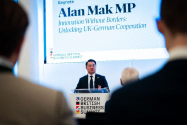 Local MP Alan Mak champions UK tech sector at German British Business Summit