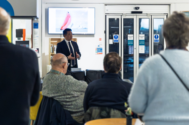 Local MP Alan Mak officially opens latest Havant Camera Club exhibition