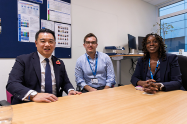 Local MP Alan Mak pledges continued support for QA Hospital at meeting with new Chair of Portsmouth Hospitals University NHS Trust