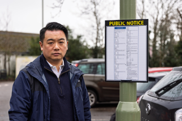 Local MP Alan Mak submits petition against car park charges to Labour-controlled Havant Borough Council