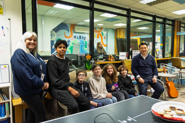 Local MP Alan Mak visits WAVE youth charity hub on Hayling Island