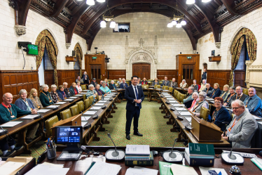 Local MP Alan Mak welcomes first 2026 group of Havant Constituency residents to Parliament