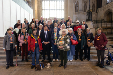 Local MP Alan Mak welcomes latest group of Havant Constituency residents to Parliament