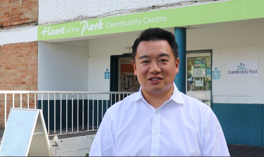 Local MP Alan Mak welcomes £119,500 Government grant funding for Leigh Park Community Centre site